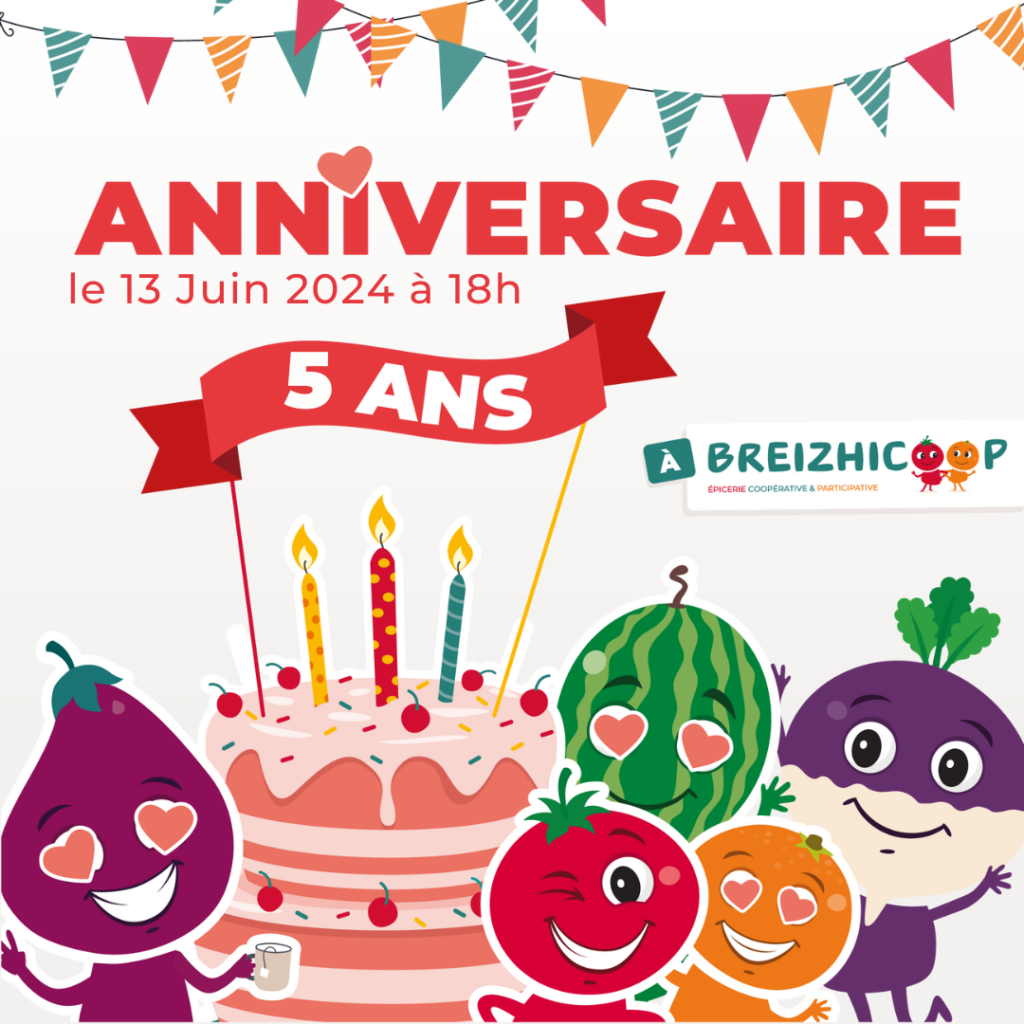 Affiche Anniversaire Juin 2024